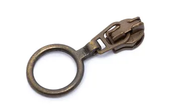 Gleiter Metallic 4 mm Altmessing - Ring mittel