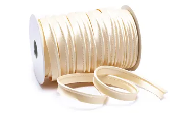 Paspel 10 mm Satin - col 003 Creme
