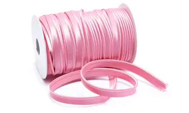 Paspel 10 mm Satin - col 030 Rosa