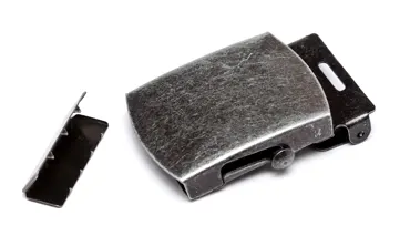 Gurtschnalle 30 mm - Antiksilber