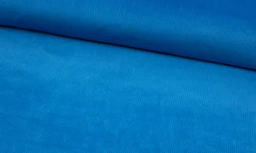 Manchester Cord Stretch - Ibiza Blau