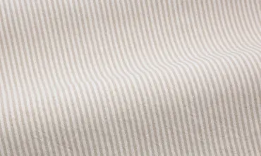 Baumwollstoff Streifen - Sand