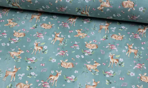 French Terry Fräulein von Julie süsses Rehkitz Dunsttürkis HDFTK-1015.jpg