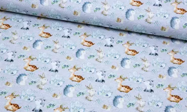 Jersey Fräulein von Julie - Igel und Freunde Hellgrau