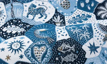 Jacquard - Tukan Blau