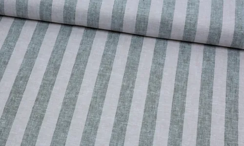 Leinen Baumwoll Mix Bloickstreifen Khaki Natur HELEI-3002.jpg