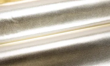 Baumwoll Twill metallic - Gold