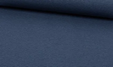 Bündchen feine Streifen - Navy