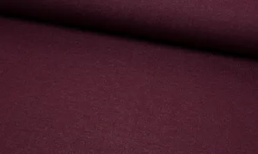 French Terry Glitzer - Bordeaux Kupfer