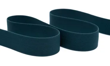 Gummiband 30 mm - Petrol