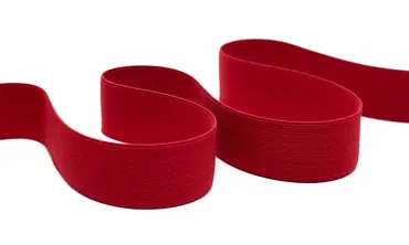 Gummiband 30 mm - Rot