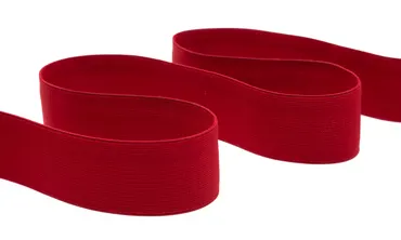 Gummiband 40 mm - Rot