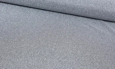 Stretch Lurex Glitzer - Silber