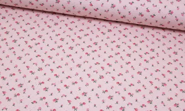 Jersey - Tiny Roses Rosa