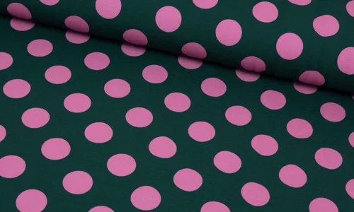 French Terry Fräulein von Julie Big Dots Petrol Rosa 10-003-202001.jpg