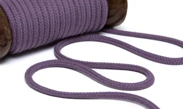 Baumwollkordel 4 mm - Mauve