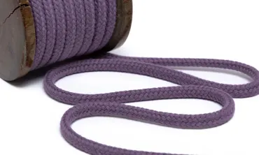 Baumwollkordel 6 mm - Mauve