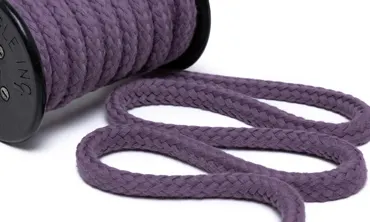 Baumwollkordel 10 mm - Mauve