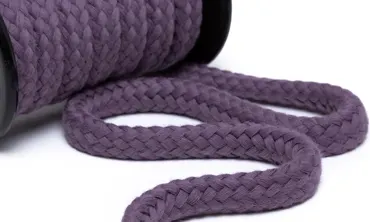 Baumwollkordel 12 mm - Mauve