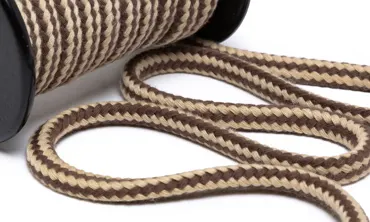 Baumwollkordel 8 mm - Beige Mocha