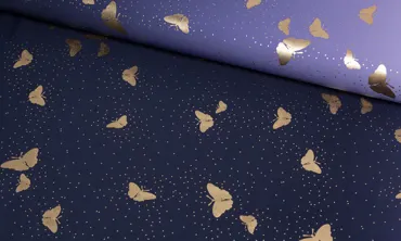 Badelycra - Butterfly Gold Lila gradient