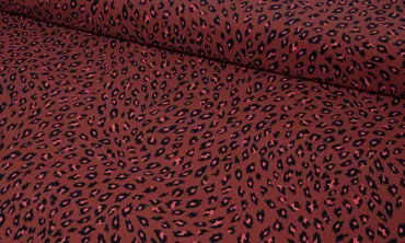 Badelycra - Leopardenprint Terra Coral