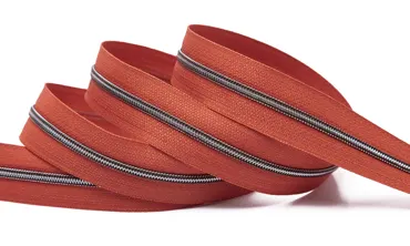 Reissverschluss 4 mm Metallic - Terra Altsilber