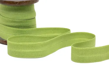 Falzgummi 20 mm gerippt - Hellgrün