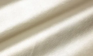 Kunstleder Metallic Silberplatin