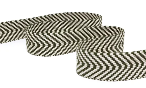 Gewobenes Band 40 mm Big Herringbone Olive 49-040-332044.jpg