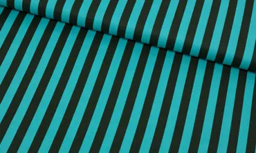 Baumwolle Tula Pink - Tent Stripes Tükis Military