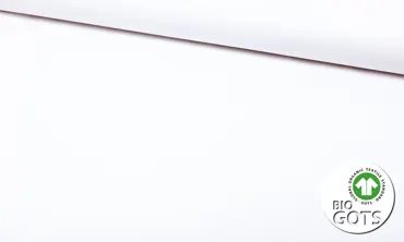 BIO Baumwolle - Weiss