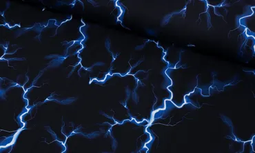 French Terry - Lightning Storm