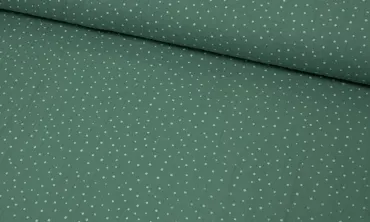 Double Gauze - Tiny Dots Dunsttürkis