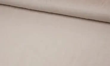 Nicky Plüsch Stoff Uni - Beige