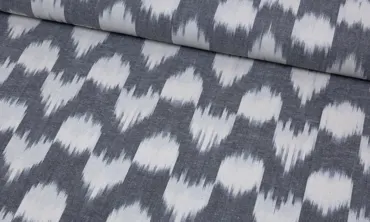 Baumwolle - Fantasy Tribal Grau