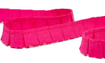 Faltenband 20 mm - Pink