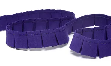 Faltenband 20 mm - Lila