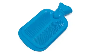 Wärmeflasche klein - Blau