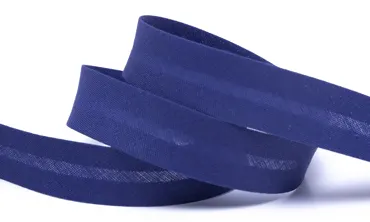 Schrägband 18 mm - col 020 Dunkelblau