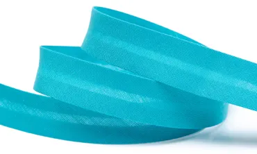 Schrägband 18 mm - col 026 Pazifikblau