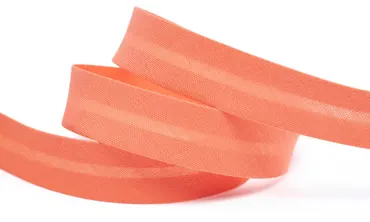 Schrägband 18 mm - col 081 Lachsrosa