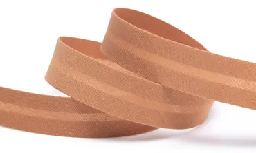 Schrägband 18 mm - col 338 Latte dunkel