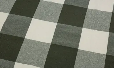 Baumwollstoff Karos 3XL - Khaki