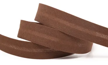 Schrägband 18 mm - col 043 Braun