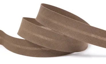 Schrägband 18 mm - col 345 Schlamm