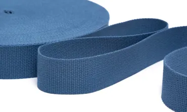 Gurtband 40 mm Baumwolle - Jeansblau