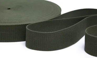 Gurtband 40 mm Baumwolle - Khaki
