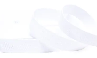 Gurtband 30 mm Baumwolle - Weiss