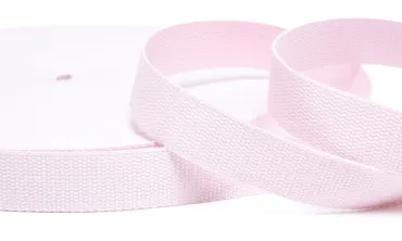 Gurtband 30 mm Baumwolle - Hellrosa